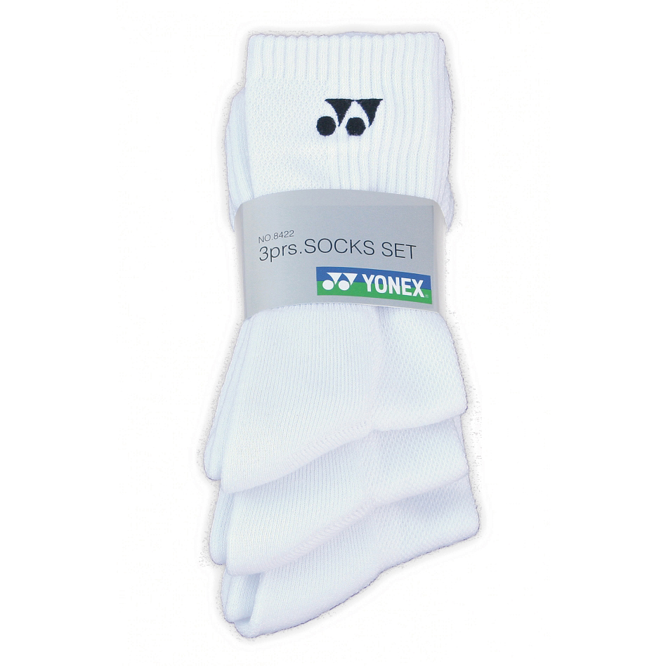 Yonex AC 8422 białe 3 Pack