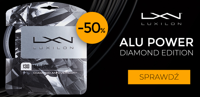 50% taniej Luxilon ALU Power 130 Diamond Edition