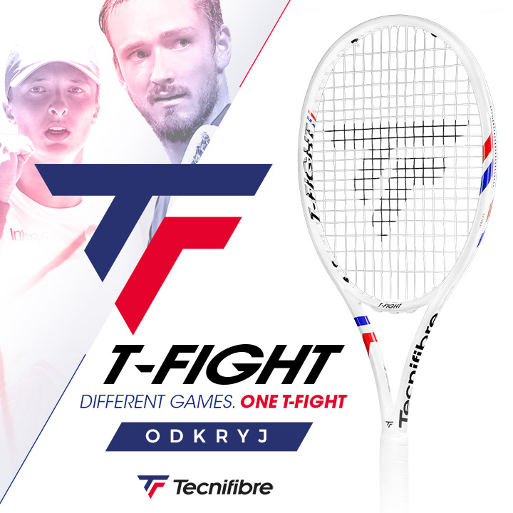 Tecnifibre T-Fight - różne style gry - jeden T-Fight