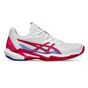 ASICS Solution Speed FF 3 Clay White / Bright Rose