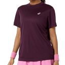 ASICS Court SS Top Dark Aubergine