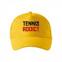 Tennis Addict Promo Strapback Cap Yellow