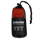 Oliver Ręcznik Quick-Dry Towel Orange / Grey