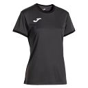 Joma Combi Premium Woman SS Tee Dark Gray / Black
