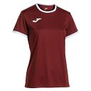 Joma Combi Premium Woman SS Tee Burgundy