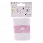 Babolat Jumbo Wristband x2 White / Pink / Celadon