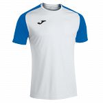 Joma Academy IV SS Tee White / Royal Blue