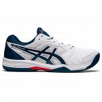 ASICS Gel-Dedicate 6 Clay - White / Mako Blue
