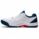 ASICS Gel-Dedicate 6 Clay - White / Mako Blue