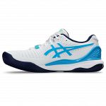 ASICS Gel-Resolution 9 Clay White / Digital Aqua