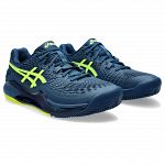 ASICS Gel-Resolution 9 Clay Mako Blue / Safety Yellow