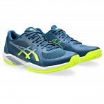 ASICS Solution Swift FF 2 Clay Mako Blue / Safety Yellow