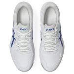 ASICS Court Slide 4 White / Dark Cobalt