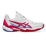 ASICS Solution Speed FF 3 Clay White / Bright Rose