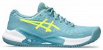 ASICS Gel-Challenger 14 Clay Gris Blue / Safety Yellow