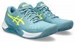 ASICS Gel-Challenger 14 Clay Gris Blue / Safety Yellow