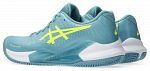 ASICS Gel-Challenger 14 Clay Gris Blue / Safety Yellow