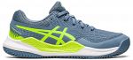 ASICS Gel-Resolution 9 GS Clay Steel Blue / Hazard Green