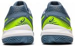 ASICS Gel-Resolution 9 GS Clay Steel Blue / Hazard Green