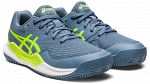 ASICS Gel-Resolution 9 GS Clay Steel Blue / Hazard Green