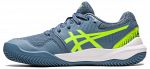 ASICS Gel-Resolution 9 GS Clay Steel Blue / Hazard Green