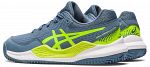 ASICS Gel-Resolution 9 GS Clay Steel Blue / Hazard Green