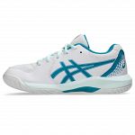 ASICS Gel-Dedicate 8 GS White / Teal Blue