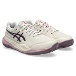ASICS Gel-Resolution X GS Clay Soft Oat / Dark Aubergine