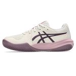 ASICS Gel-Resolution X GS Clay Soft Oat / Dark Aubergine