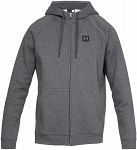 Under Armour Rival Fleece Full Zip Hoodie Grey