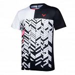 Victor Koszulka T-shirt T-10007 C White / Black