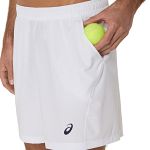 ASICS Court 7in Shorts Brilliant White
