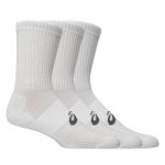 ASICS AEG Crew Socks 3-Pack Brilliant White