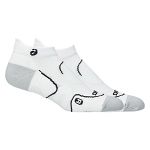 ASICS Court+ Tennis Ankle Socks Brilliant White
