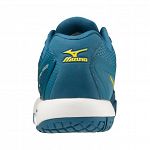 Mizuno Wave Intense Tour 5 AC Moroccan Blue / High Visibility / White