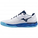 Mizuno Wave Enforce Court CC White / Estate Blue / River Blue