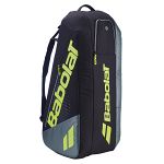 Babolat Pure Aero Gen-10 Racketbag 6R Metallic Grey / Black / Fluo Yellow
