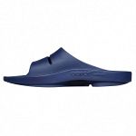 OOFOS OOahh Slide Sandal Navy - Klapki