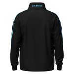 Pallap Full Zip Men's Jacket Black / Cyan Blue