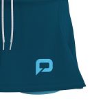 Pallap Women's Skort Petrol Blue / Cyan Blue