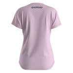 Pallap Women's V-Neck T-Shirt Clear Pink / Carbonium