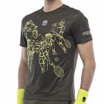 Hydrogen Sketch Tech T-Shirt Military Green