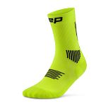 CEP Core Run Mid Cut Socks 5.0 Lime / Black