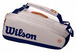 Wilson Roland Garros Premium Thermobag 9R Oyster / Navy