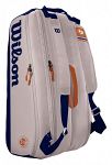 Wilson Roland Garros Premium Thermobag 9R Oyster / Navy