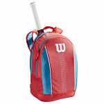 Wilson Junior Backpack Coral / Blue / White