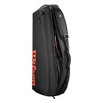 Wilson Clash V3 Super Tour Racketbag 3R Black / Infrared