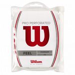 Wilson Pro Perforated Overgrip 12-Pack White