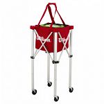 Wilson Teaching Cart & Bag 150 Red - Kosz na piłki