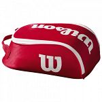 Wilson Tour IV Shoe Bag Red / White